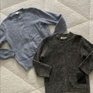 Bundle Set Boys Sweaters size 6 (CrewCuts & Zara)